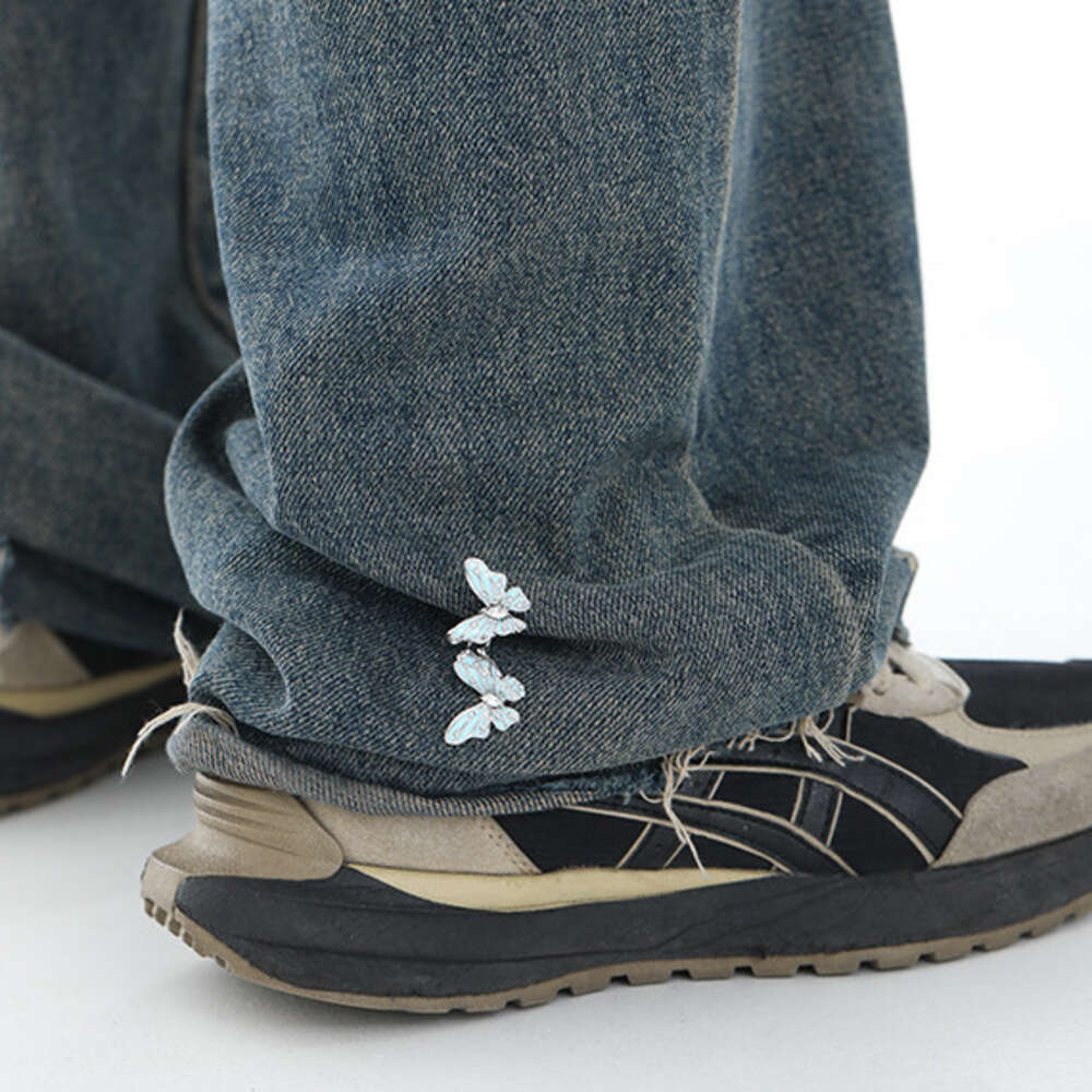 DHcollections Blue Butterfly Zircon for Women, Elegant and Versatile, Exquisite Tightening Tool, Waist Size Adjustment Buckle Wholesale