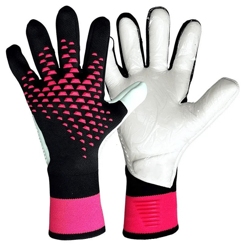 Wear-Resistant Latex Gloves Football Goalkeeper Kids Adults Men Women Non-Slip Protective Gear Outdoor Sport Equipment Universal 250409