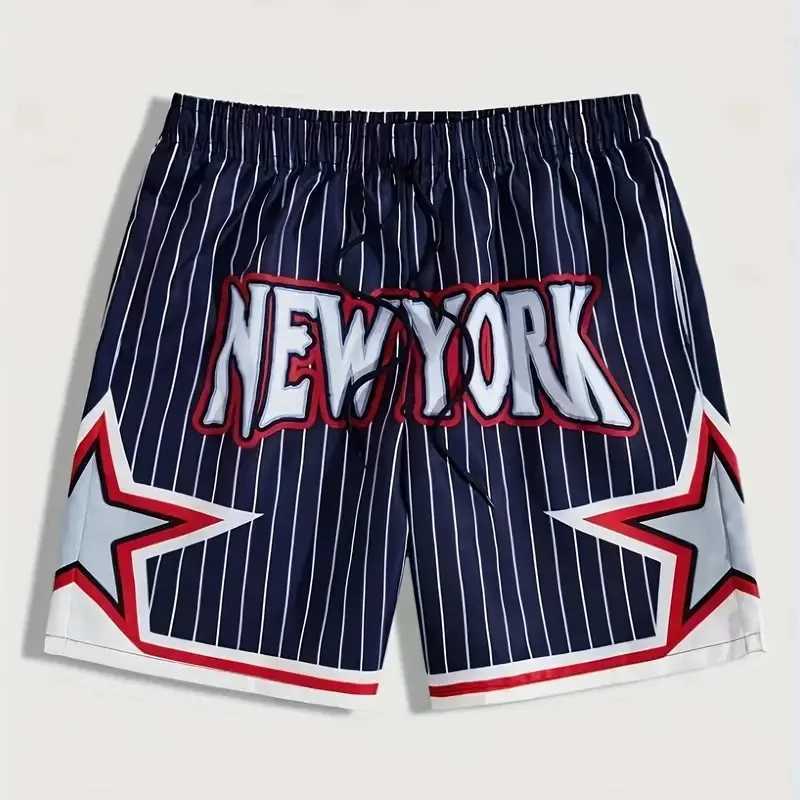 2025 Summer Mens New York Shorts Fashion Hawaii Beach Shorts Boys and Girls Color Shorts Adult Casual Shorts Daily Street X250410