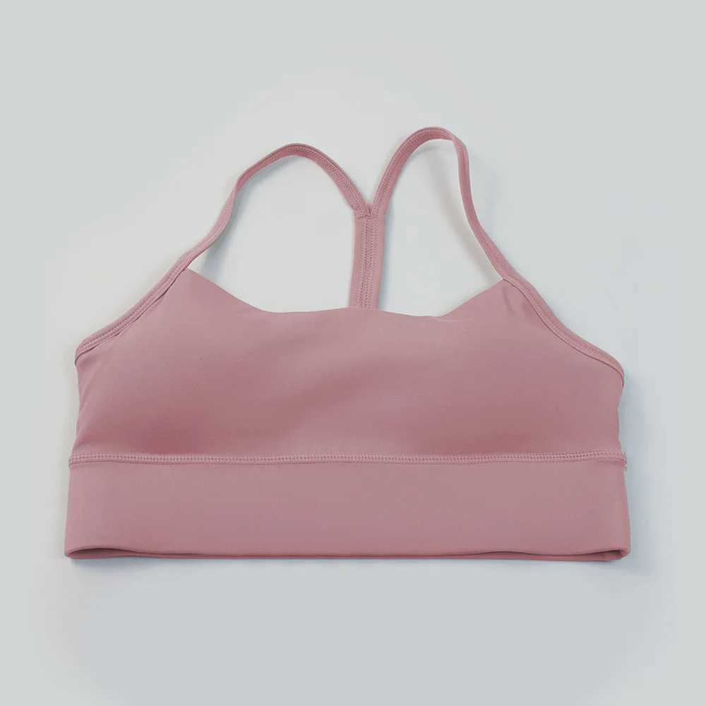 Sports yoga bra with Y-shaped back breathable and fast drying high-quality sports cycling fitness running womens braXJ250410