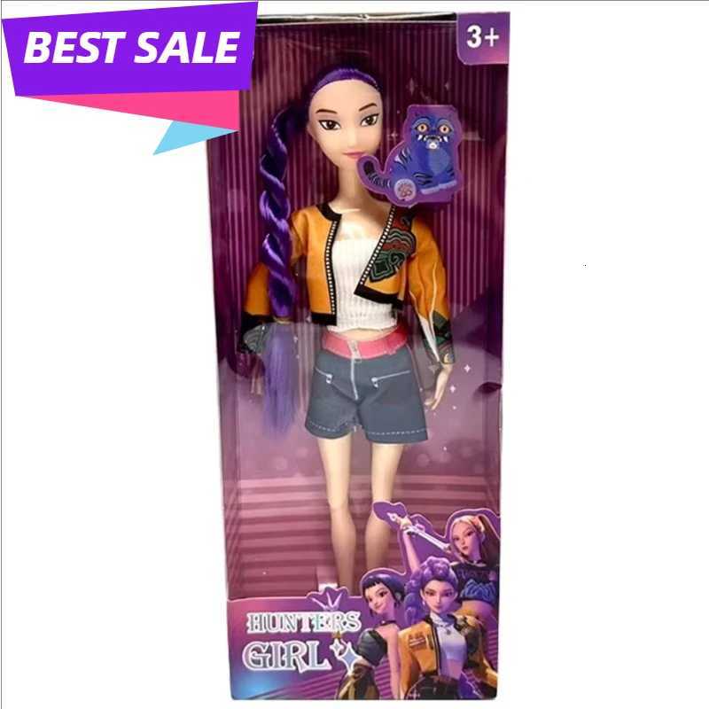 2025 K-pop popular cartoon Demon Hunters Action Figure doll toy Rumi Mira zoey perfect design doll toy decorative ornament Z251110