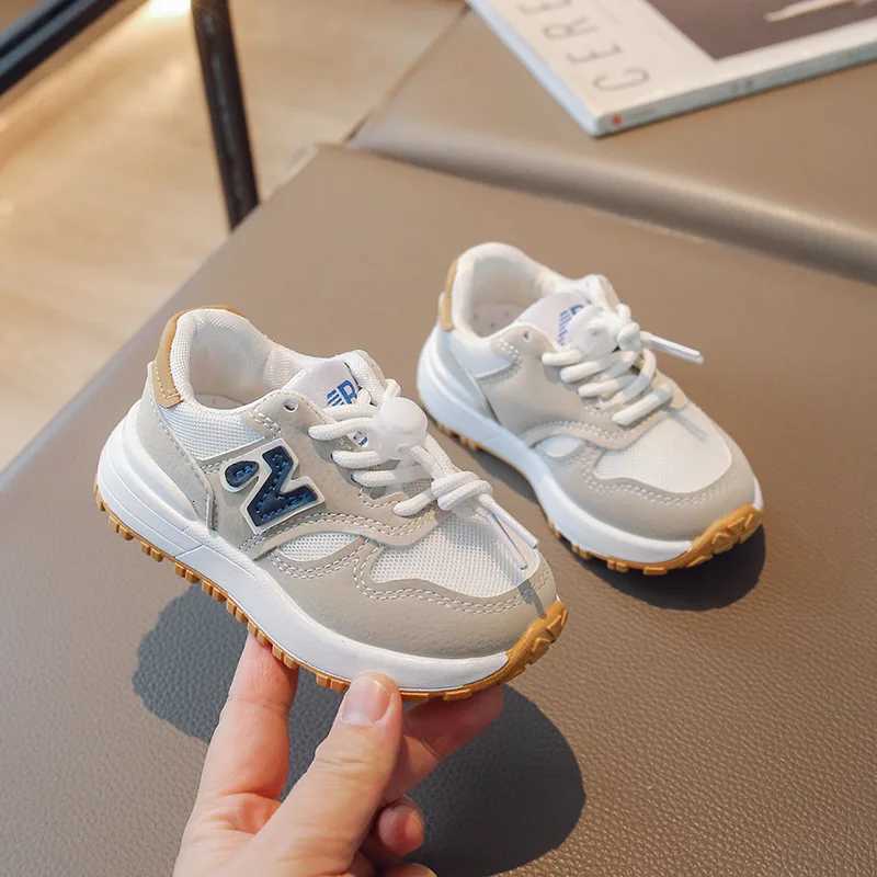 Summer Spring Kids Breathable Mesh Outdoor Sports Shoes Non-slip Wear-resistant Lace-up Casual Toddler Sneakers for Boys GirlsT251110