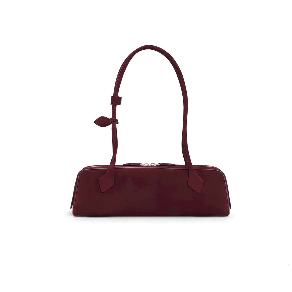 Designer bag new product suede texture light luxury handbag fashionable solid color underarm bag leather texture underarm bag