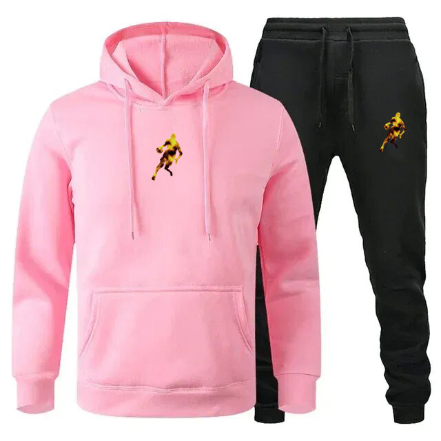 Men's Tracksuits 2025 Spring Autumn Eco-Friendly Fitness Jogging Set Long Sleeve Hoodie Sweatpants Suit Casual Sportswear Tracksuit