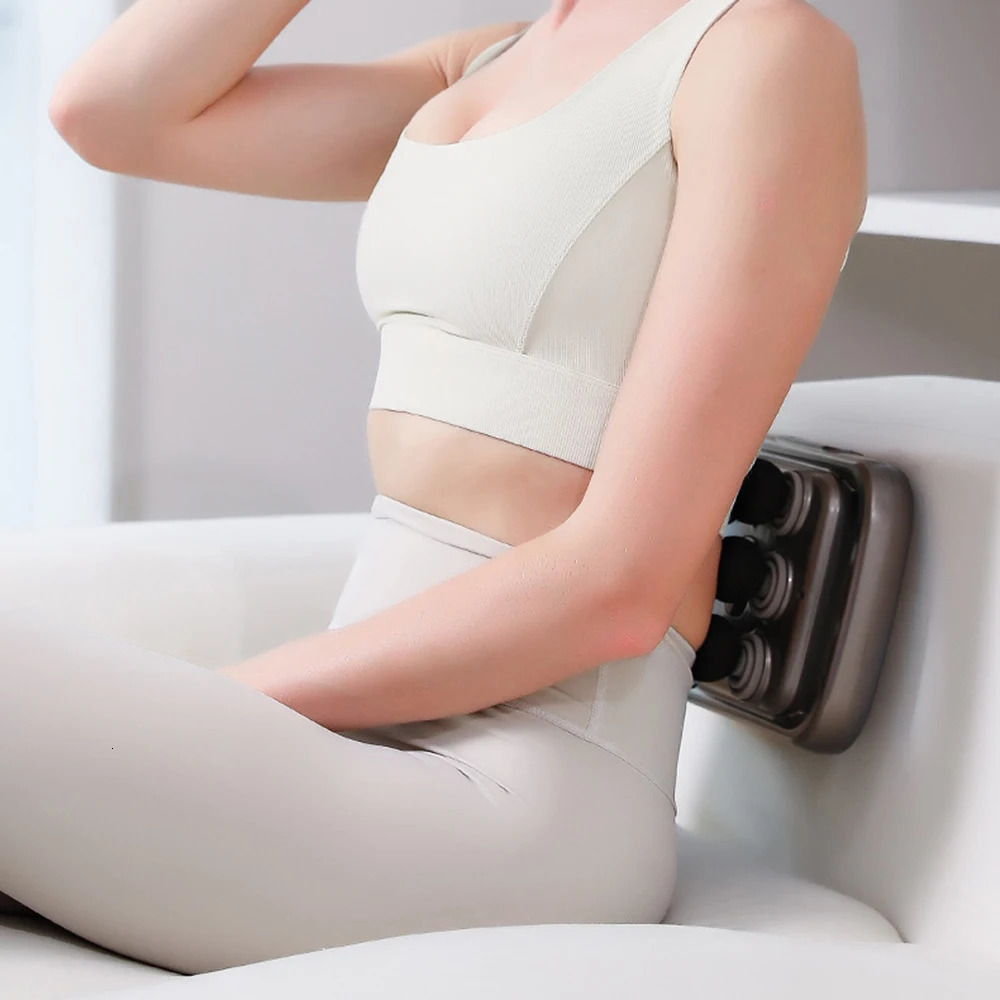 612-Head Deep Muscle Massager Gun High-Frequency Vibration Fascia with for Relaxation And Back Pain Relief 250409