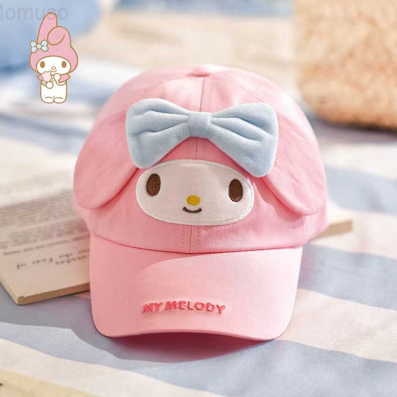 Sanrio Childrens Hat Spring and Autumn Cartoon Baseball Cap Unisex Baby Versatile Sunshade Sun Protection Cap H2511101