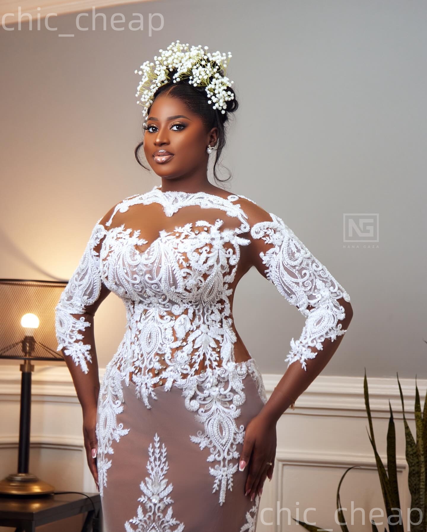 Aso Ebi White Sheath Prom Dresses 2026 Lace Illusion Crystals Vintage Evening Formal Party Second Birthday Engagement Gowns Plus Size Dress For Specia