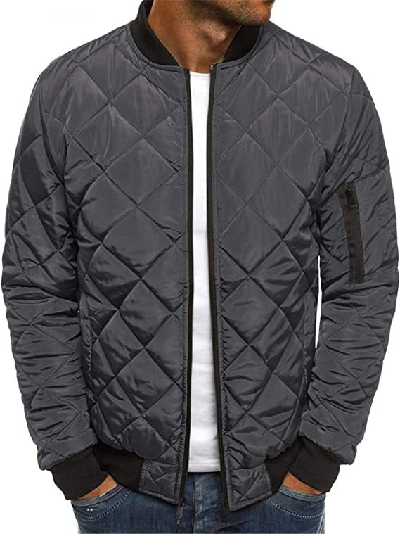 Mens cotton clothes autumn and winter multi-color loose jacket diamond checkered cotton clothes mens clothing
