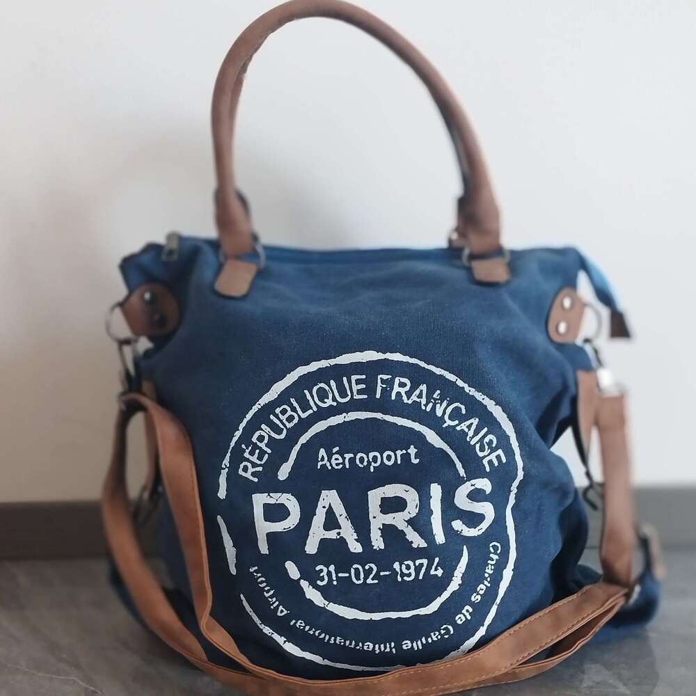 Shoulder Crossbody Handbag Canvas Women's Bag