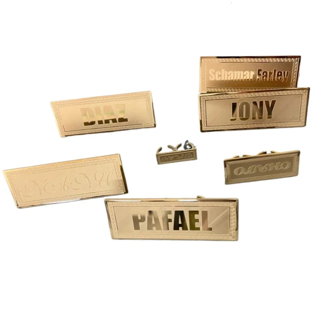 Personalized Nameplate Two Finger Customized Name Ring Custom Letter Ring Stainless Steel Fashion Jewelry For Women Men 250409