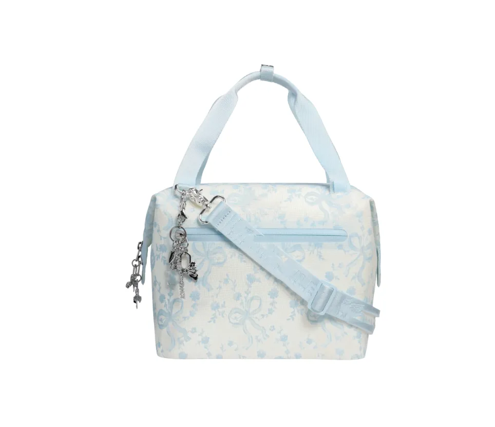 US Warehouse Cooler Bag and Lunch Box All Day Julienne Mini Soft Bag Cooler 10-Can Travel Cooler Bags Holiday Christmas Gifts Coquette Bow Chantilly