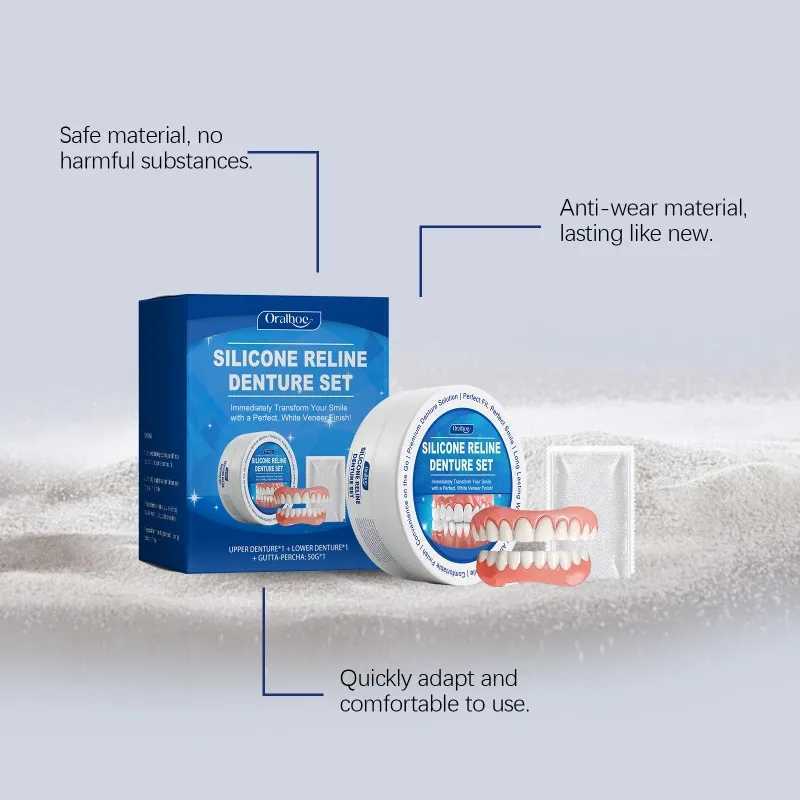 Removable and reusable veneer teeth for orthodontic teeth decoration M250410