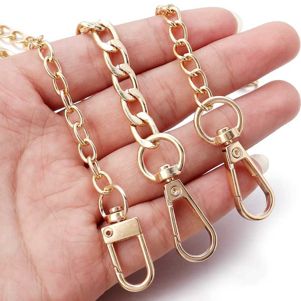 20-120cm Golden Silvery Chain Metal Chain Handle Replacement Chain For Jewelry Making Findings Bag Chain Strap Accessories X250410