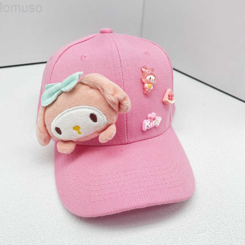 Sanrio New Cute Cartoon Doll Baseball Cap Cinnamoroll My Melody Sun Hat for Children H251110