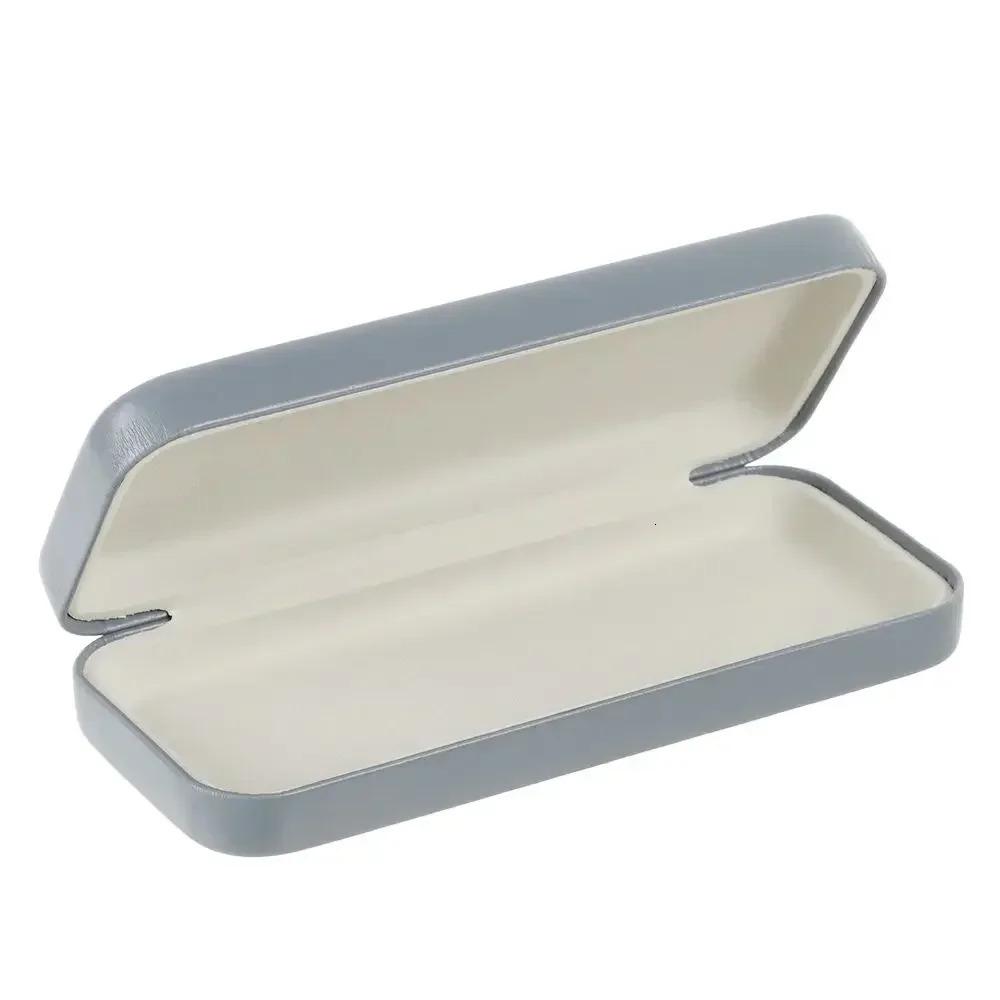 Retro solid color glasses case simple and elegant style sunglasses case glass box iron box 250409