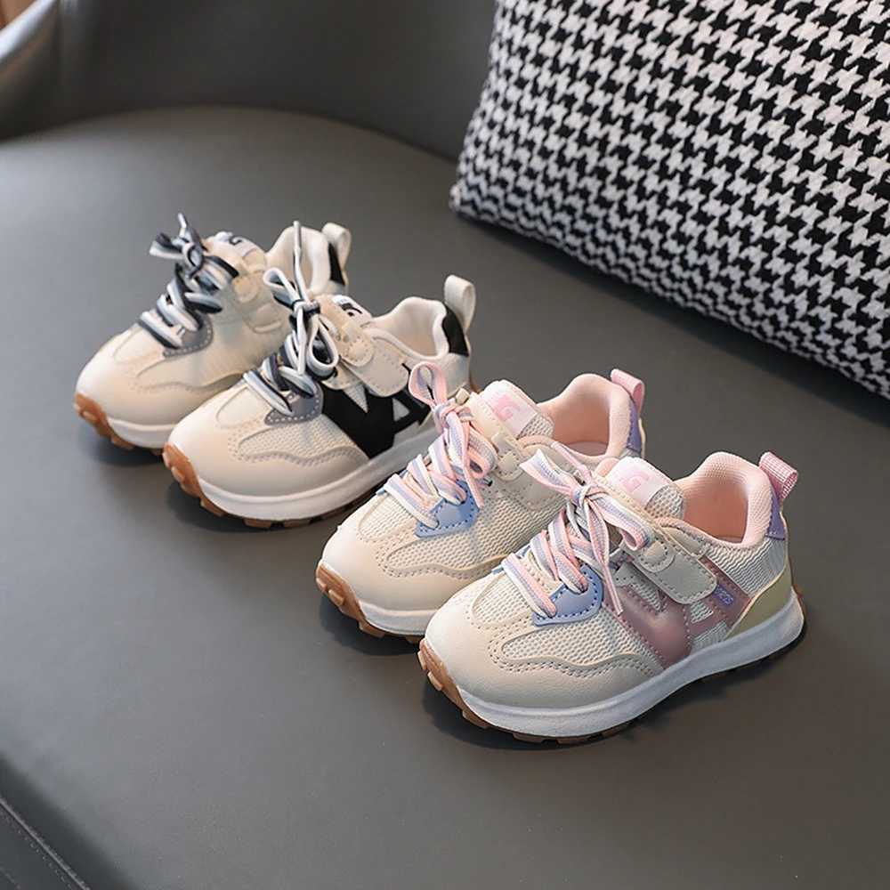 Kid Sport Shoe Boy Spring Summer Autumn New Retro Girl Luxury kid Student Running Shoe Casual Trend Tennis Shoes 1Y-13Y W251110