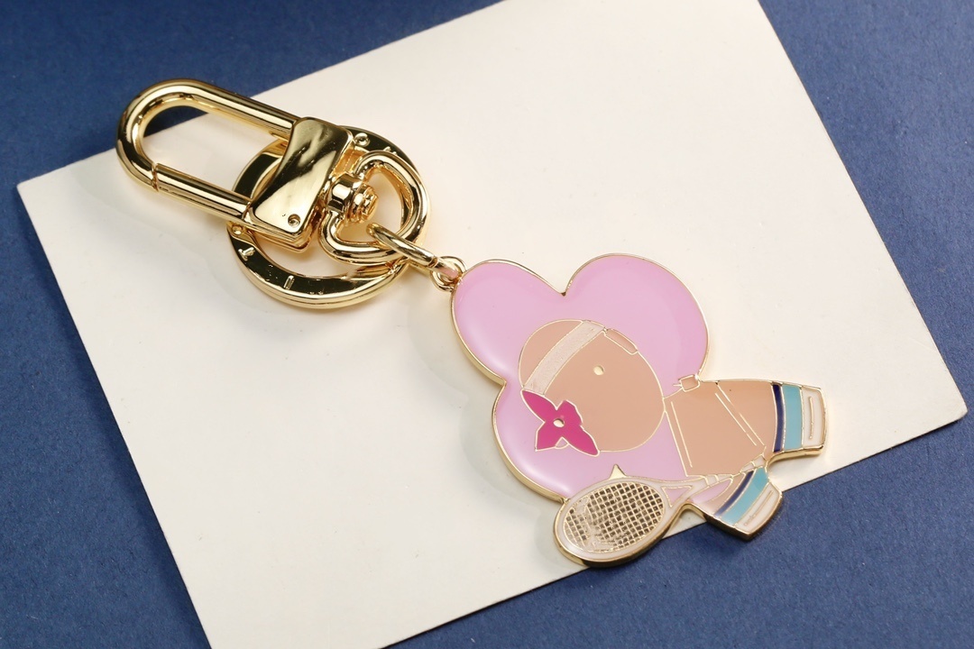 designer keychain women designers keychain wallet top llavero Car Key Chain men Buckle jewelry Tennis racket Keyring Keychains Lanyards
