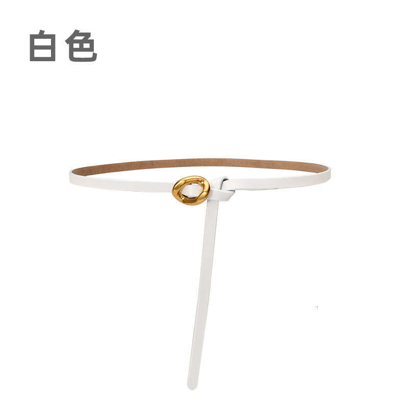 Genuine Leather Belt Women, Thin Decorative Accessory for Dresses, Chain, Vintage Belt, Waist Ornament Wholesale