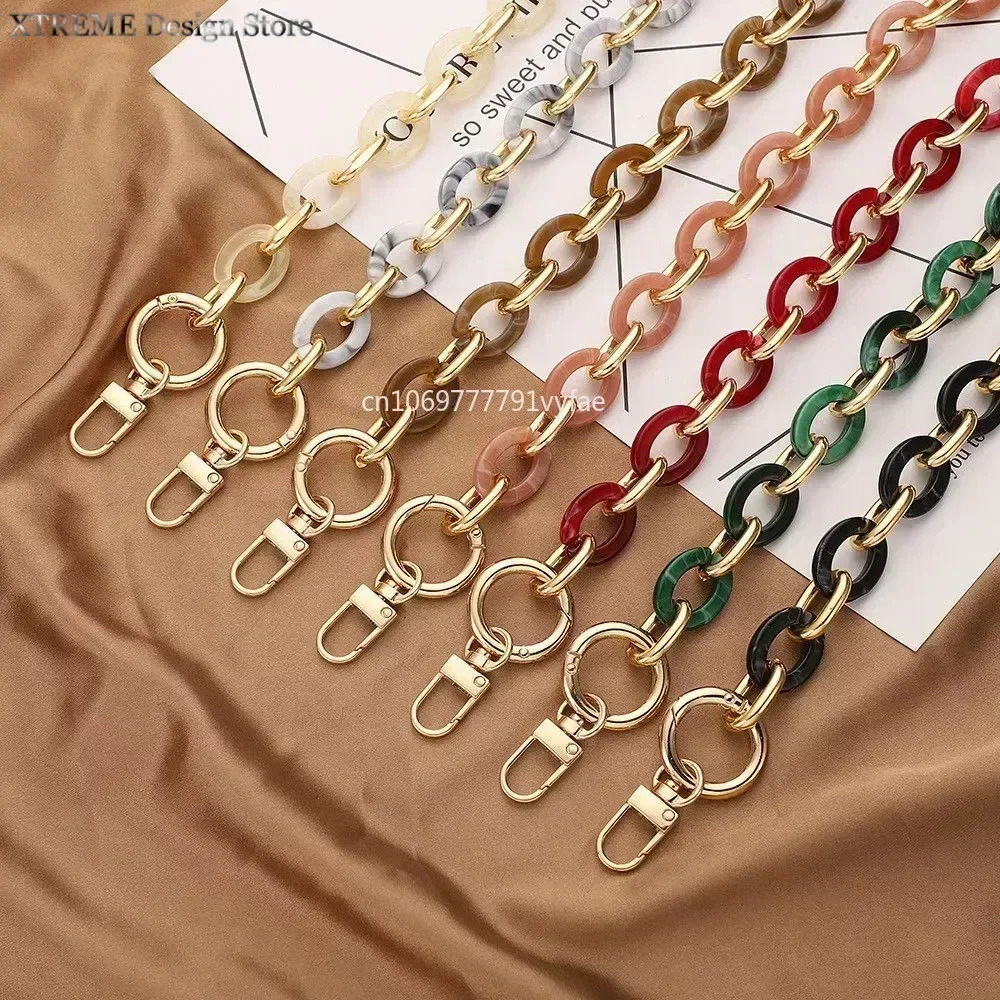 Replaceable Detachable Bag Chain Strap Purse Handbag Bag Straps Acrylic Crossbody Shoulder Bag Diy Accessories 251110