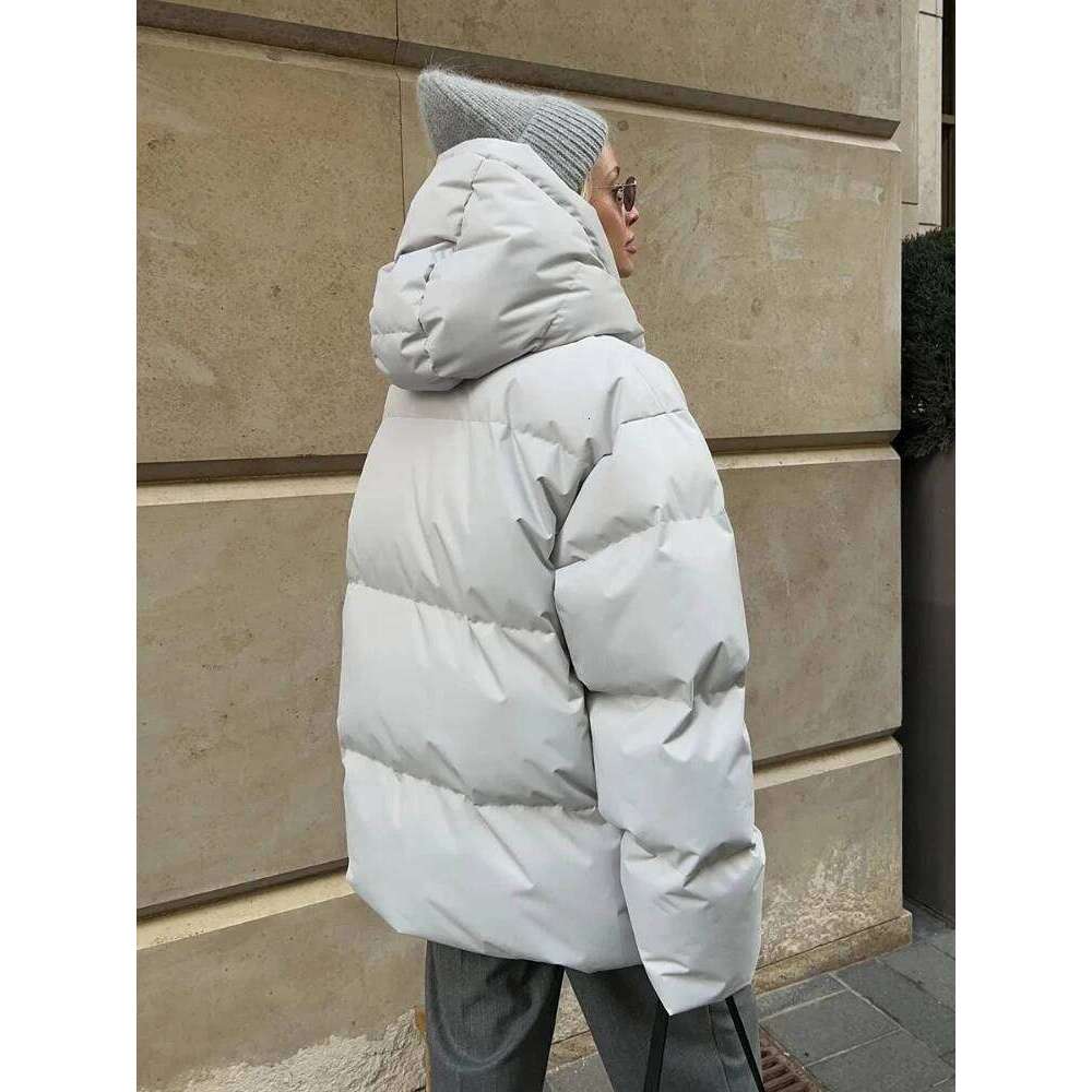 New In Winter Warm Cotton Puffer Jackets Women's Loose Parkas Coat Vintage Bread Outwear Office Ladies Quilted Jacket