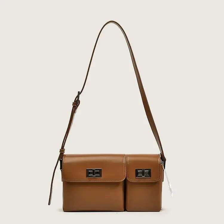 2025 New Women's Designer Bag Fashion Women's Handbag European Design High End Leather Women's Shoulder Bag Brand Crossbody Bag Outdoor