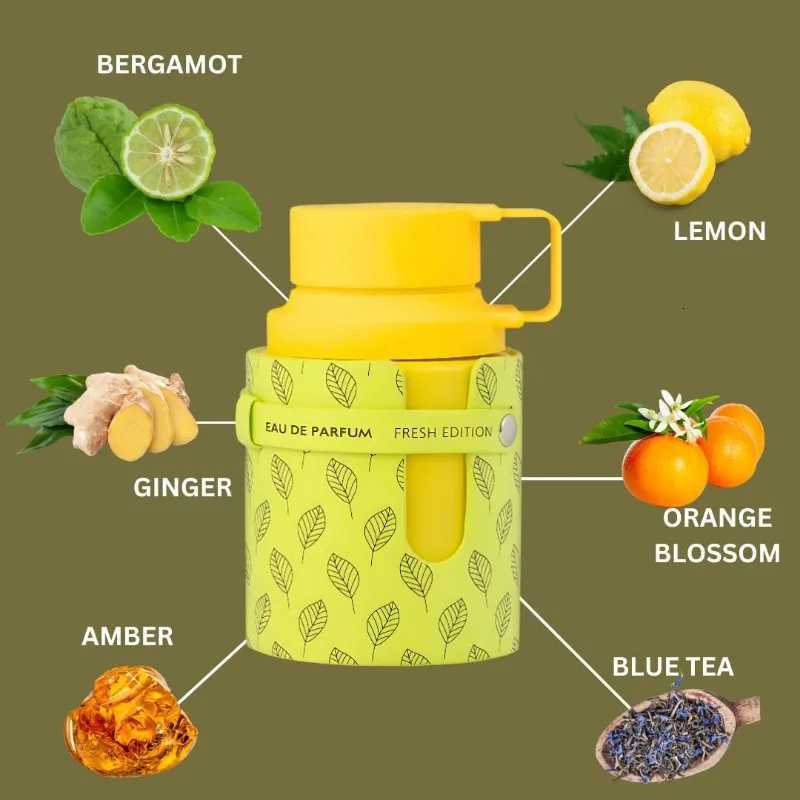 100ML Armaf Odyssey Limoni Fresh Pheromone Fragrance Arabian Womens Perfume Pheromone Cologne for Man Birthday Present X251110