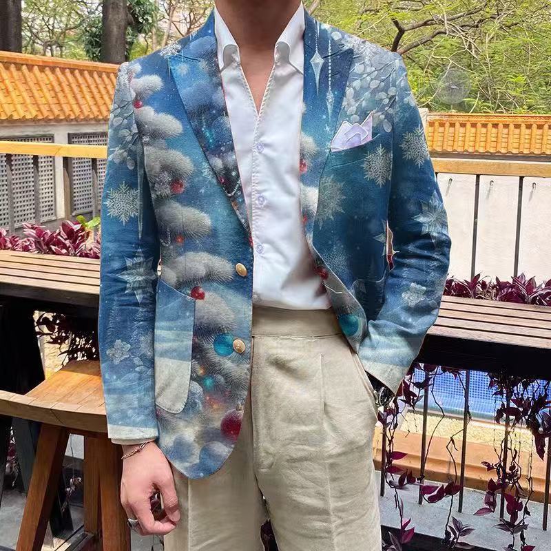 T2321 New Business Suit Men's Three-Piece Suit Set, Best Man Attire