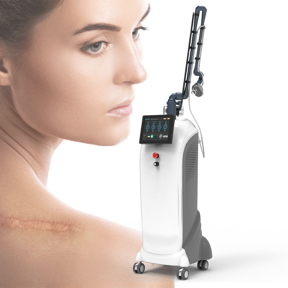 Floor-Standing Professional CO2 Laser Beauty Device for Carbon Peel Skin Tightening Pigment and Acne Treatment