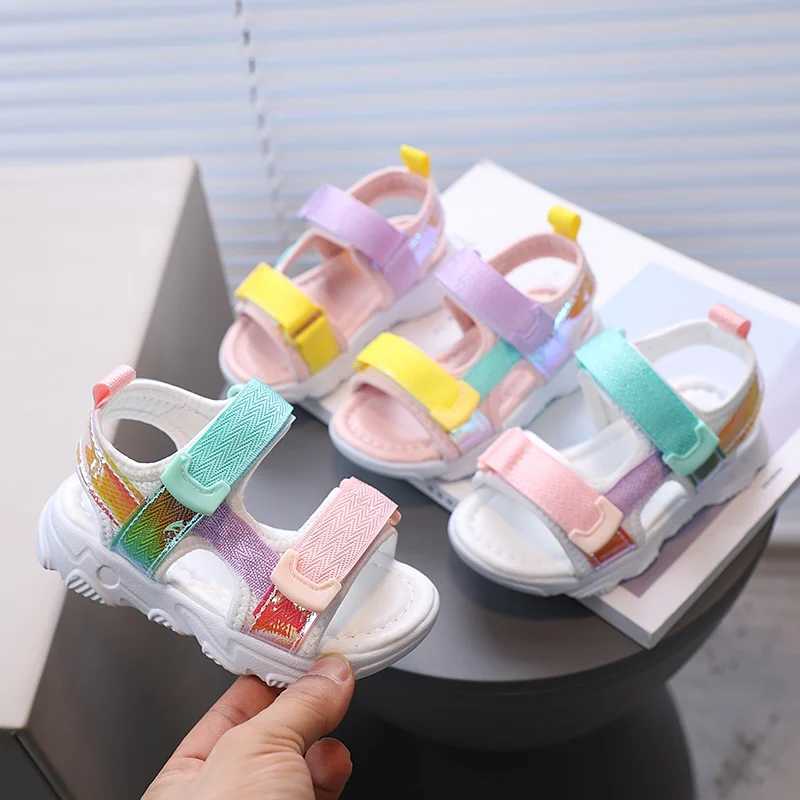 Baywell Girls Sandals Summer Childrens Shoes Fashionable Lightweight Soft Apartment Preschool Baby Boys Sandals Baby Casual Beach Childrens Shoes Z250