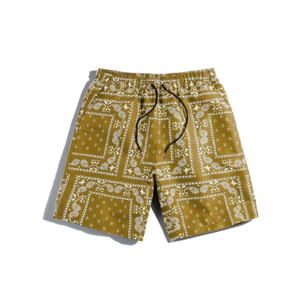 Summer mens fashionable shorts 3D retro floral print clothing for boys and childrens casual Hawaiian vacation shorts mens retro beach shorts X2504101