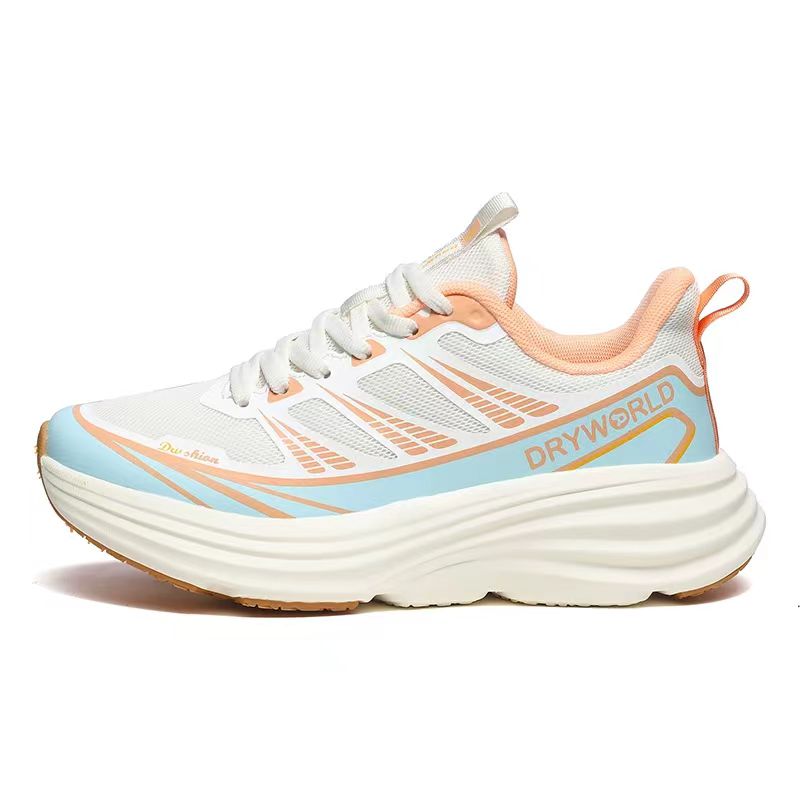 Men's running 2025 new autumn breathable sports men's thick-soled lightweight shock-absorbing leisure travel shoes