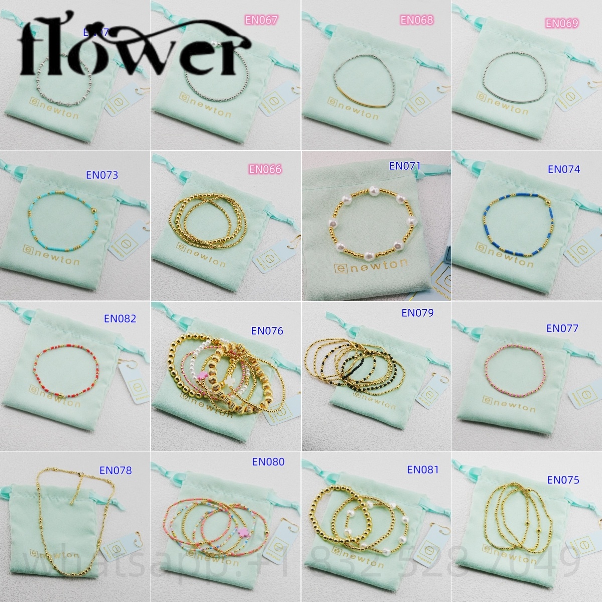 Enewton Pearl Jewelry High Quality Brand Bead Bracelets Bangles For Women Birthday Gift