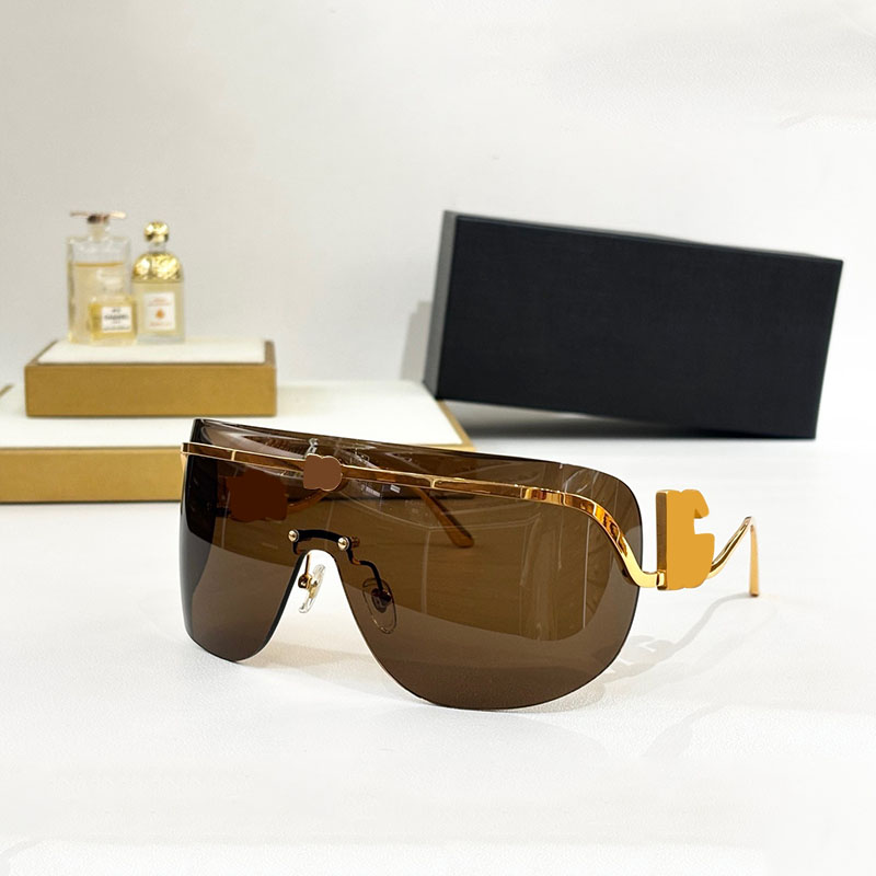 New Fashion Design Shield Sunglasses DG2320 Male Female Designers Fashion Sunglasses Metal Frame Logo Mirror Legs Leisure Vacation Travel Goggles UV400