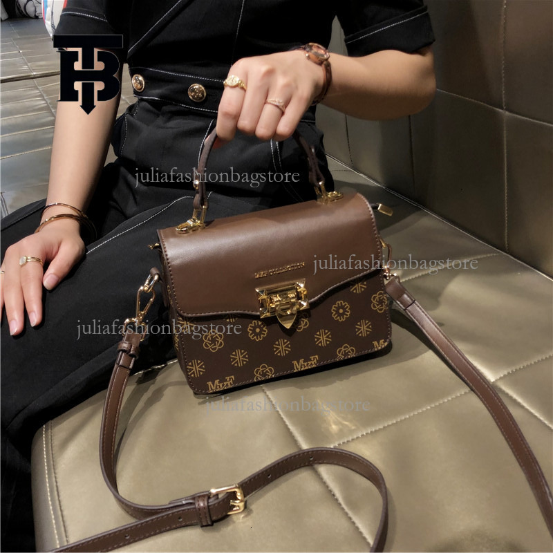 TB BHULAMTE Designer Genuine Leather Women's Crossbody Bag Autumn New High End Simple Luxury Handbag Fashion Versatile Single Shoulder Square Sma