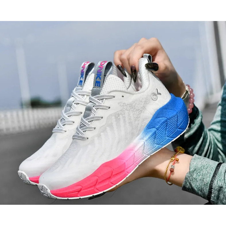 ONKE Women's Shoes Breathable High Elastic Lightweight Carbon Plate Running Shoes Autumn Mesh Couple Sports Shoes