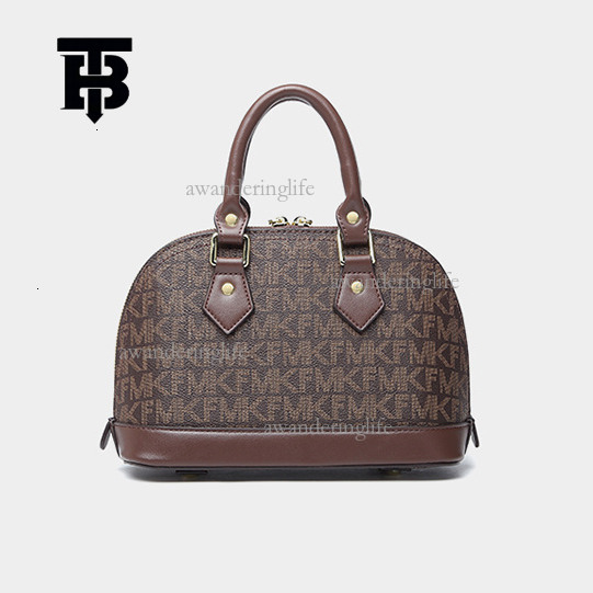 TB BHULAMTE Designer New Women's Shell Bag European And American Elegant Luxury Handbag Versatile High End Old Flower Weaving Single Shoulder Cro