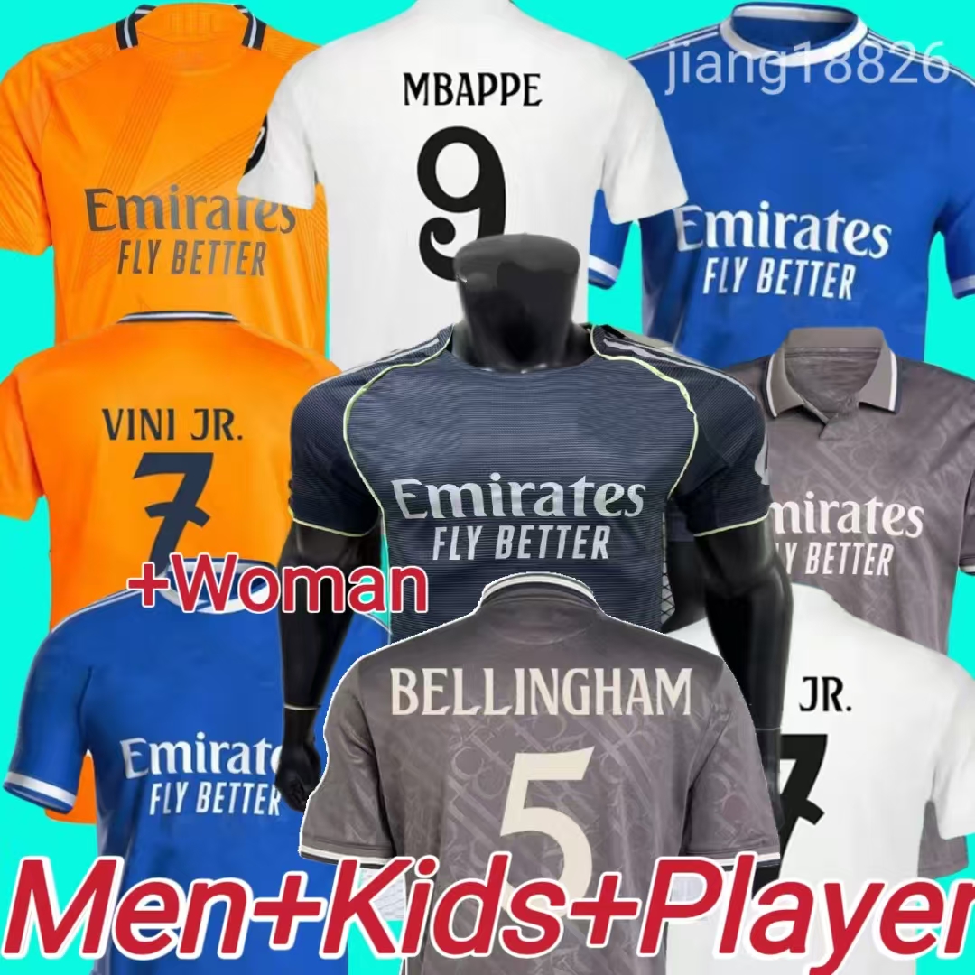 25 26 Player Fans ARDA GULER Soccer Jerseys BELLINGHAM VALVERDE Endrick VINI JR CAMAVINGA KROOS MODRIC 2024 2025 2026 football full shirt