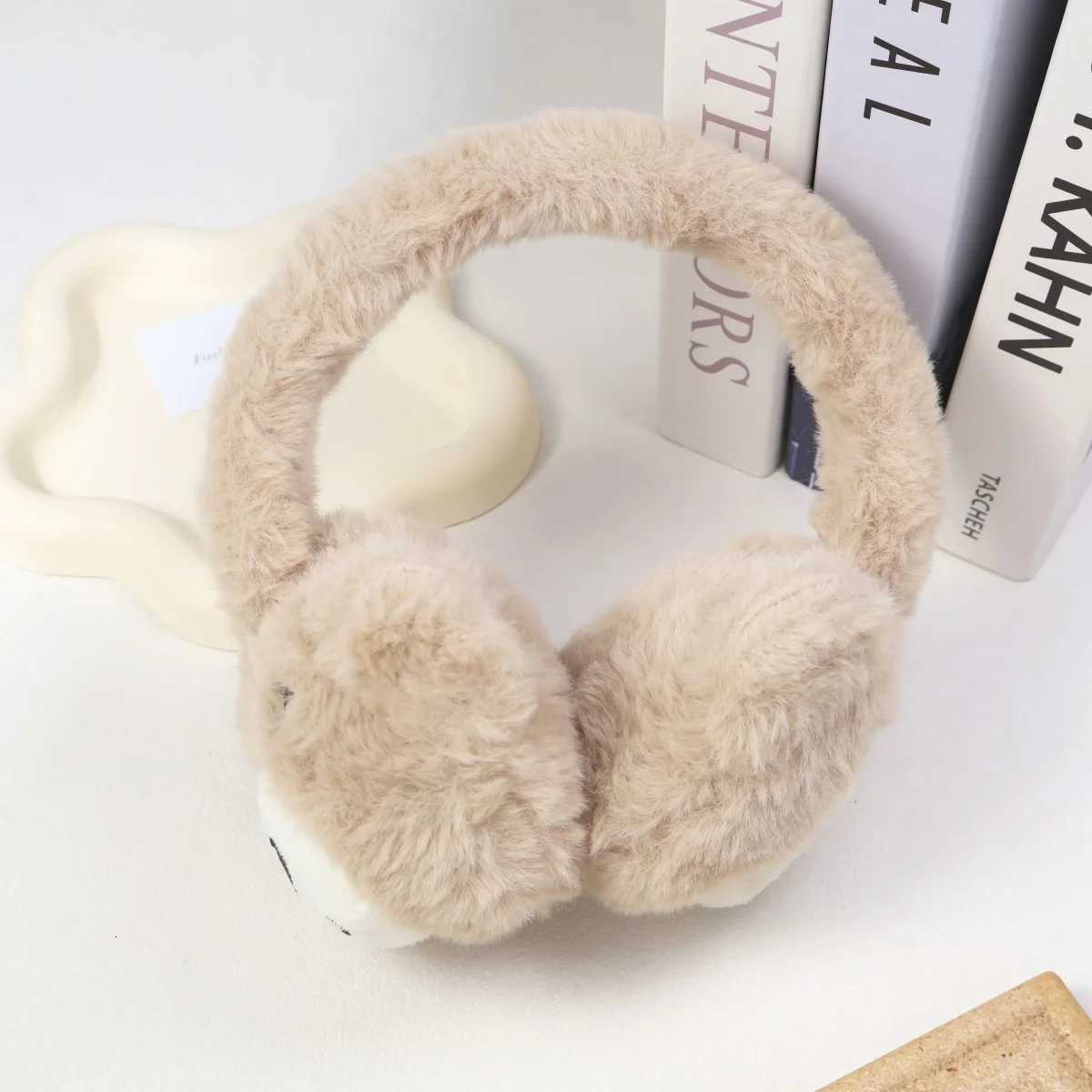 Kids Ear Muffs Winter Fuzzy Cozy Warm Earmuffs for Girls Boys Cold Weather Ear Warmer W251110