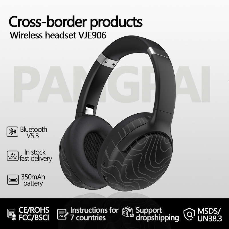 Off-the-shelf Bluetooth headsets Multiple audio switching wireless music noise cancelg mobile universal FM