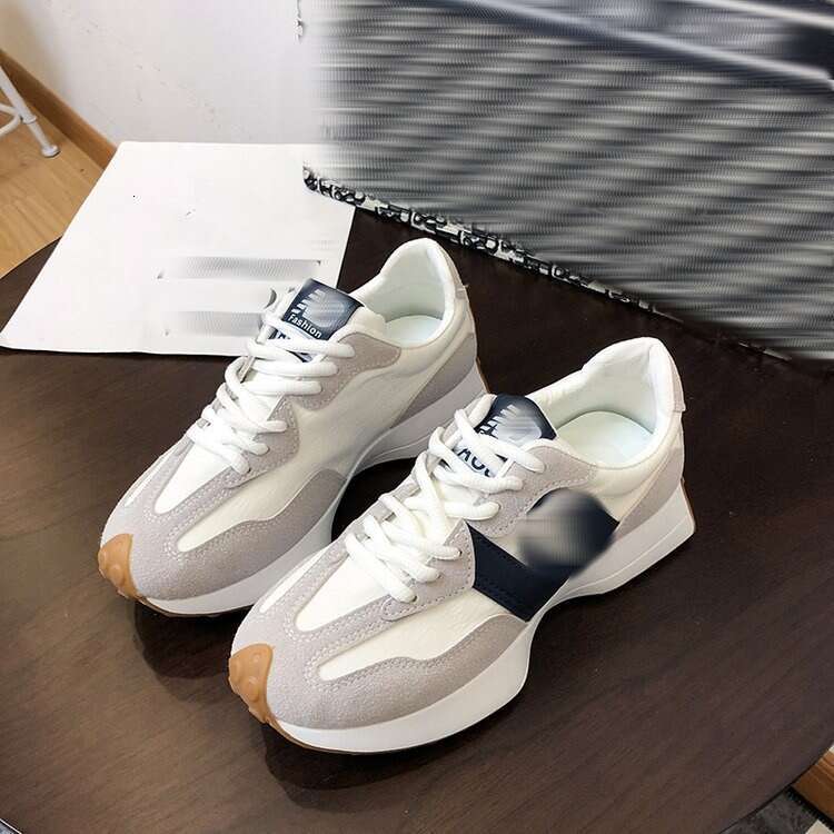 Plus Size Women's Single Breathable Trend Thick-Soled Sports Retro Forrest Gump Waffle Shoes for Women