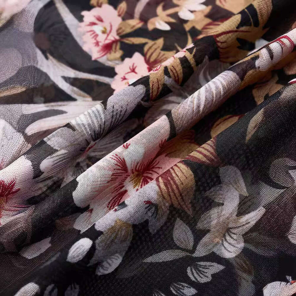 European and American Fashion Export Women's Clothing Amazon Hot-Selling Cross-Border Sexy Sheer Blouse Chiffon Shirt