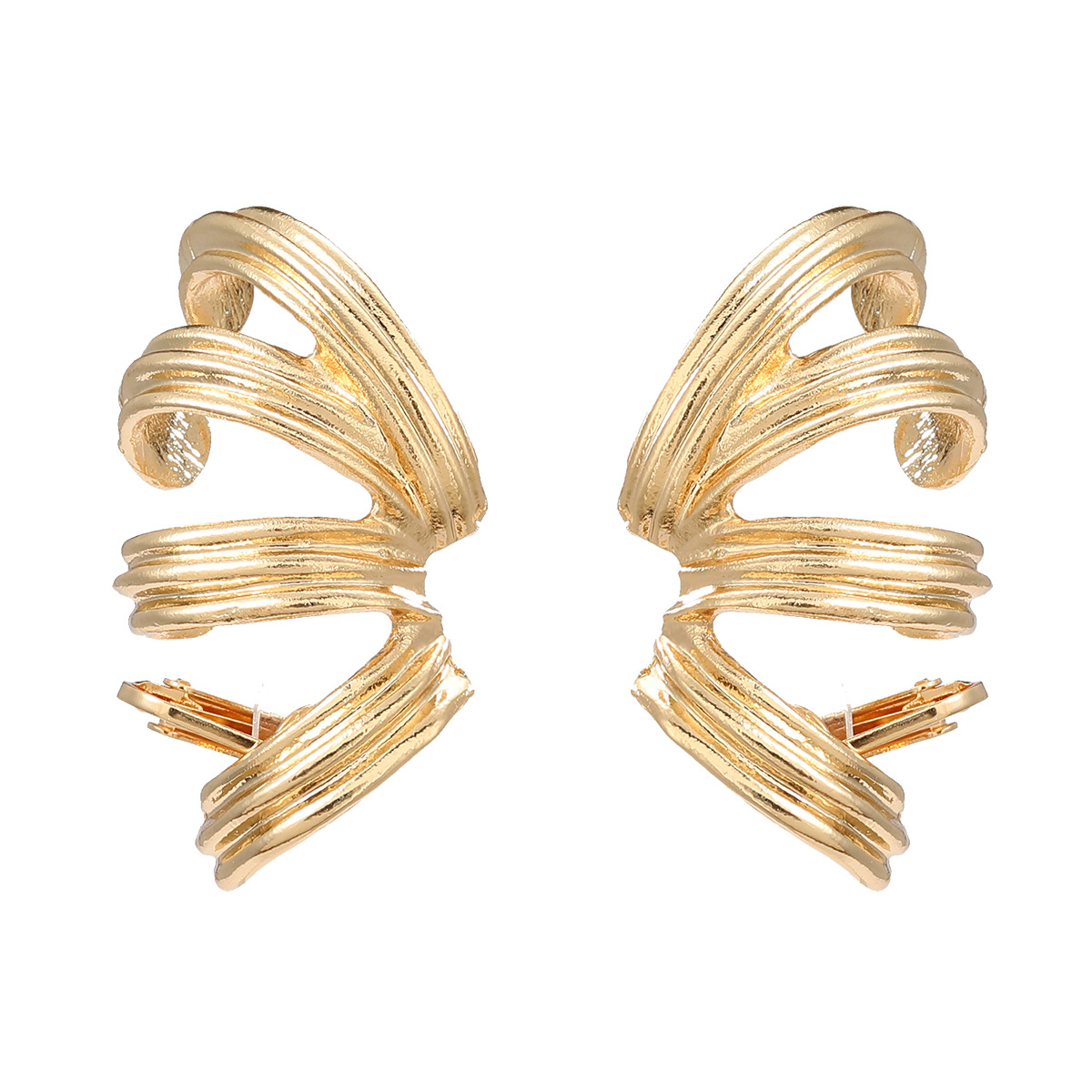 New Autumn And Winter Alloy Earrings Fashionable And Creative Earrings Spring Shaped Jewelry Earrings Exquisite Love Birthday Gift Earrings