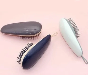 Air cushion comb female trumpet portable household childrens comb smooth hair anti-static scalp massage airbag comb mens comb 251107