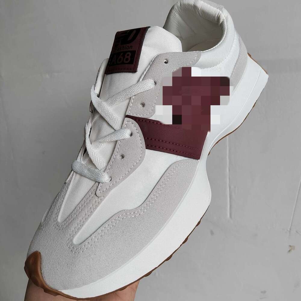 Plus Size Women's Single Breathable Trend Thick-Soled Sports Retro Forrest Gump Waffle Shoes for Women