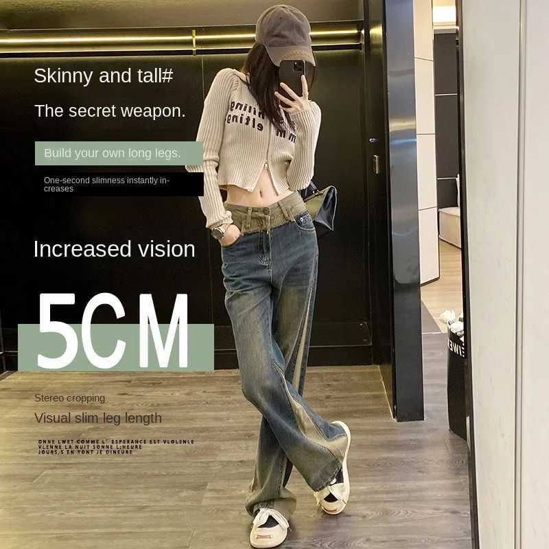 High Waist Relaxed Fit Womens Jeans Loose Denim Pants Comfort Stretch Vintage Womens pants Jeans baggy jeans Y2k clothes C251110