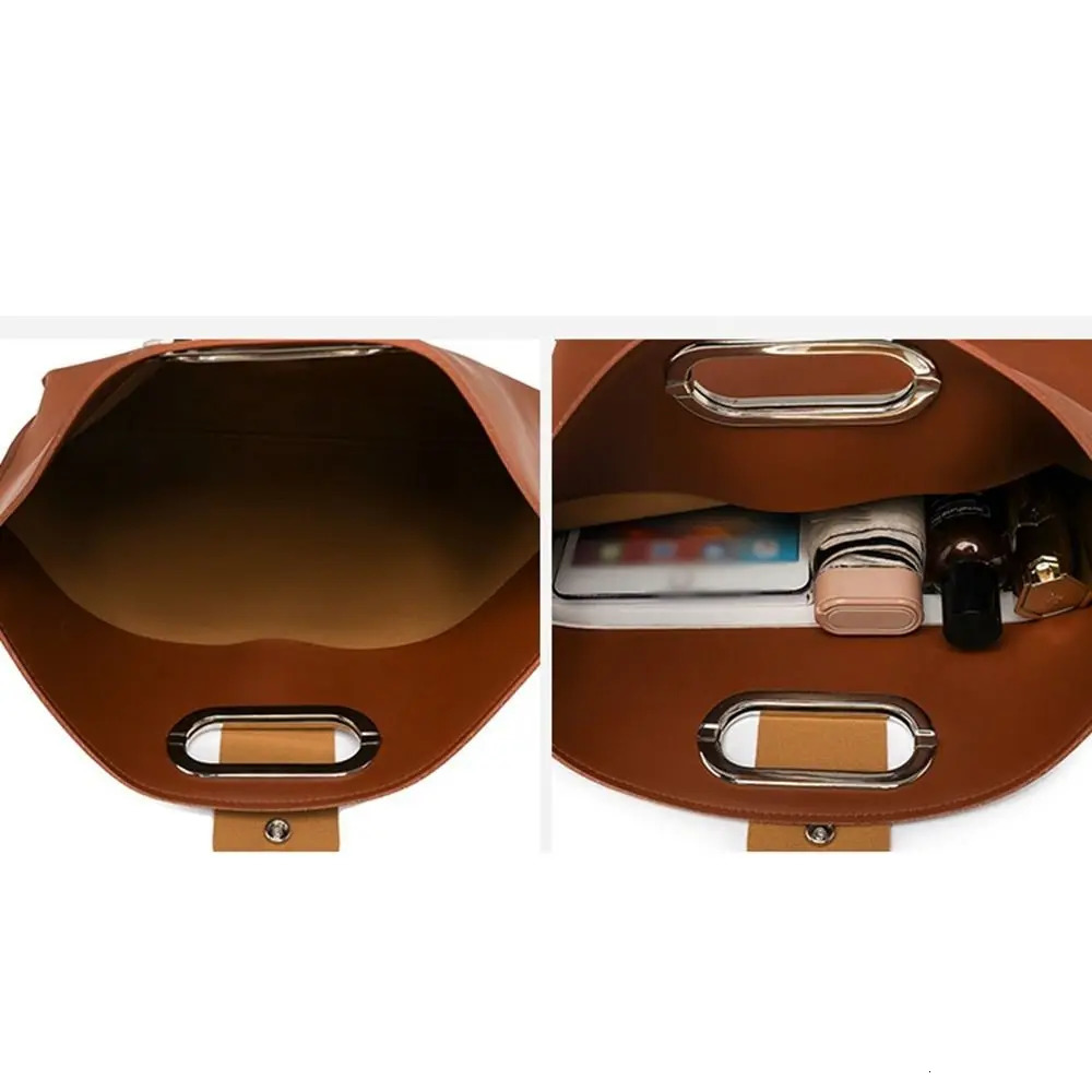 Fashionable PU Office Document Tote Bag Large Capacity Laptop Bag Computer Bag Solid Color Handbag File Bag Travel R251110