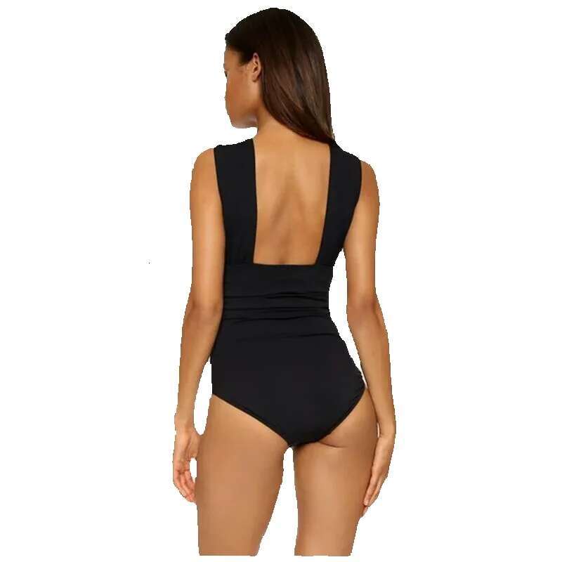 CPUTAN - One piece swimsuit, vintage, pleated, plus size, sturdy, sexy, two-piece set, women's, beachwear, 2024