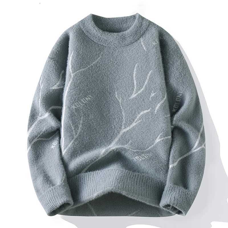 Fashion Mens Branded High-quality Fashionable Sweaters/ Autumn Winter Casual Cashmere Knitted Pullovers/ Warm Round Neck Base Shirts Y251110