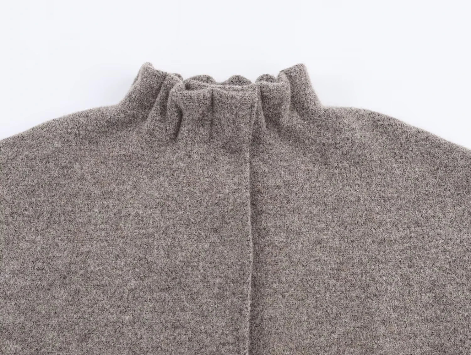 autumn and winter fashion womens clothing loose slimming versatile short knitted jacket half skirt set 251110