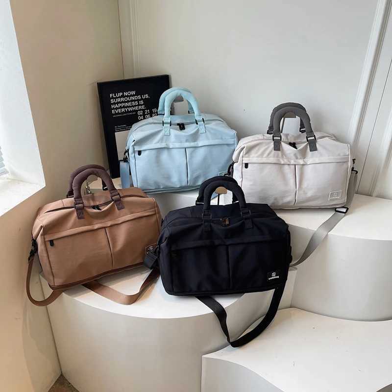 Women Travel Luggage Shoulder Bags Casual Outdoor Travel Short TripTote Bag Portable Commuting Gym Fitness Sports Handbag K251110